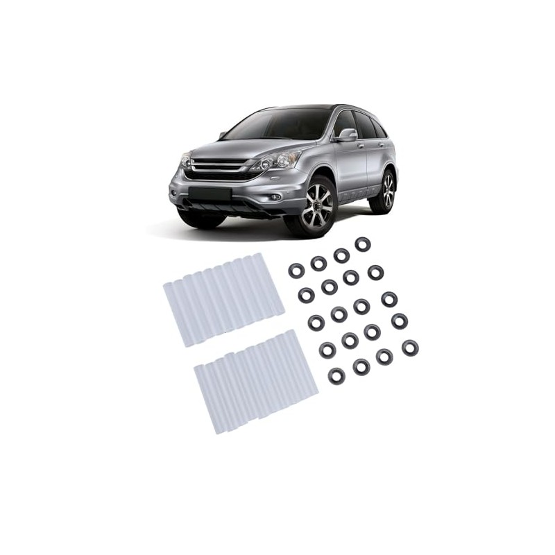 Akozon Garage Door Roller Sleeves, 20 Sets Garage Door Hinge