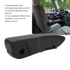 Yctze Left Seat Armrest Adjustable Wear Resistant Arm Rest Accessories for Car Truck RV Pickups Seat Armrest