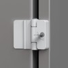 Refrigerator Adhesive Locks Double Button Fridge Door Lock with Key,