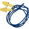 Connex COXT938700 Earplugs on Strap, Yellow/Blue, 25 dB
