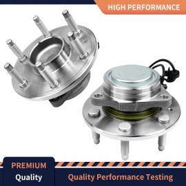 Damaiautopartsmall Fit 2WD Avalanche Silverado Sierra 1500 Tahoe Yukon Front Wheel Bearing and Hubs