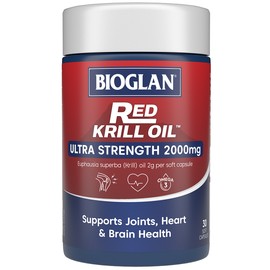 Bioglan Red Krill Oil 2000mg Caps x 30