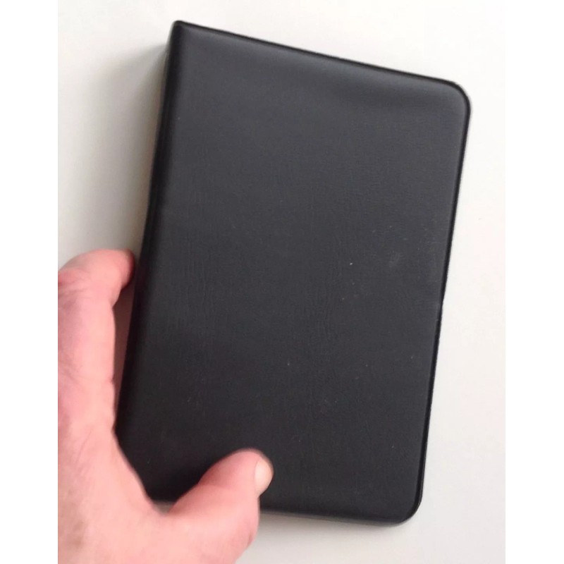 linco Little Black 6-Ring Binder with 3-1/2" x 6" Sheets