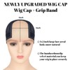 Wigs Grip Cap, Black Lace Wigs Caps to Hold Wig