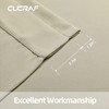 CUCRAF Blackout Curtains 84 inches Long for Living Room, Light