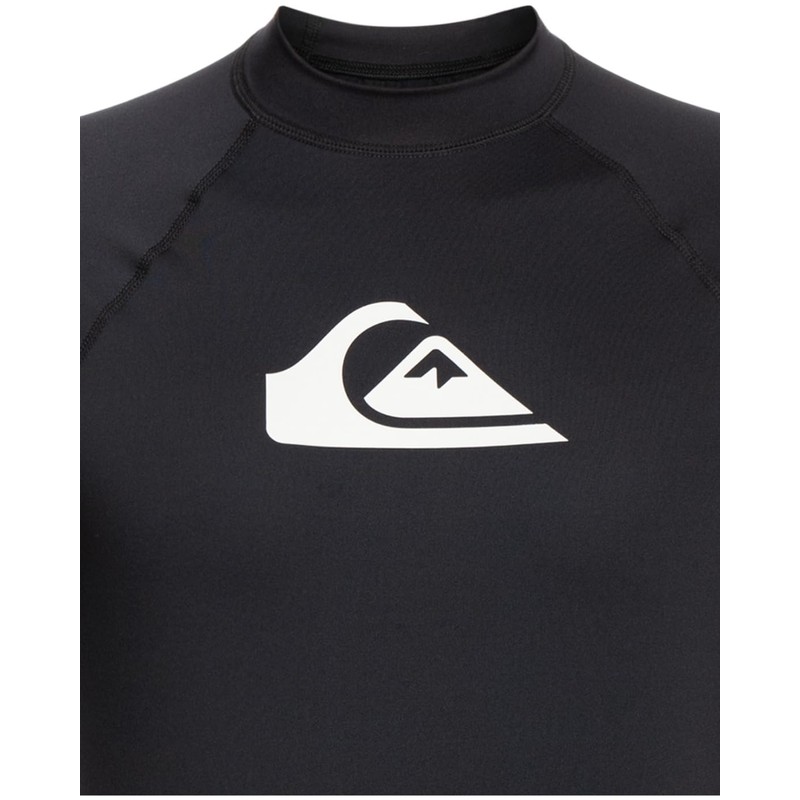 Quiksilver Mens All Time Rash Guard Shirt, Black, S EU