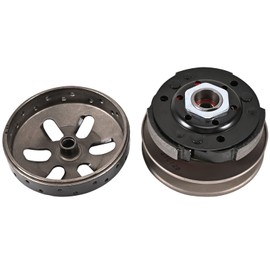 Trkimal High Performance Racing Clutch Set for GY6 50cc 80cc 139QMB 147QMD Engine Scooter Moped ATV Go-Kart (GY6-50/80CC)