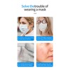Expand Cup for Mask, 5 Pieces DMaos Mask Bracket, Lipstick
