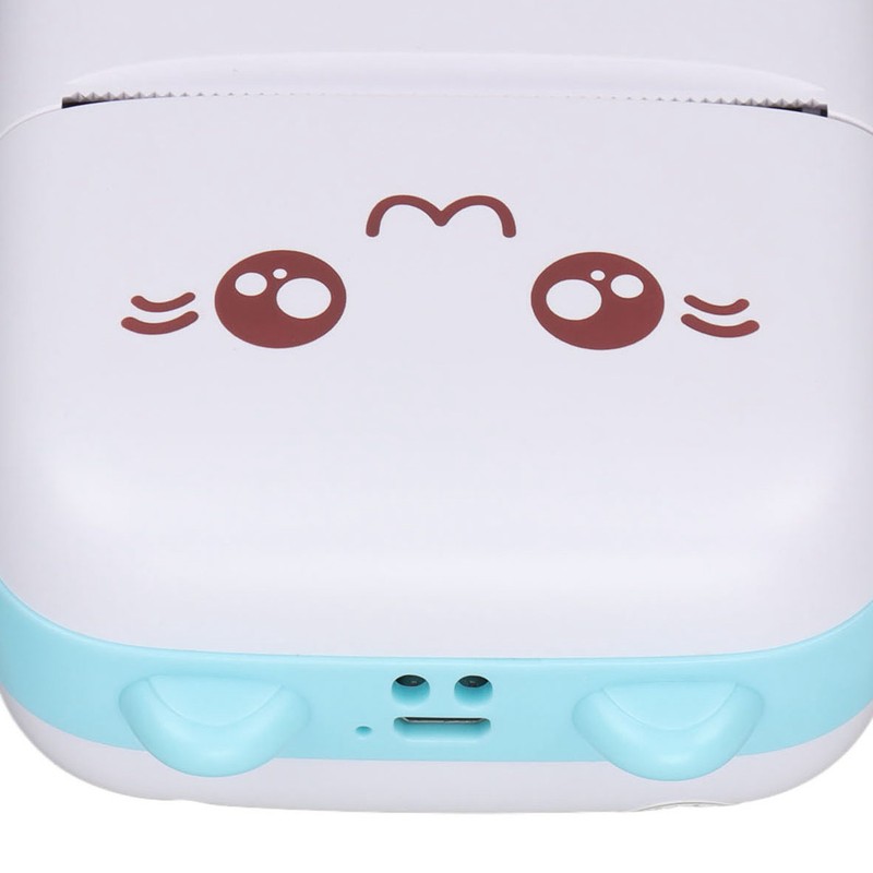 Mini Printer Portable Text Picture Memo Shopping List Label Inkless