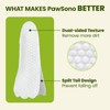 PawSono Ear Finger Wipes for Dogs & Cats, Thicker Dog