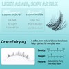 MSCICI GraceFairy.03 Lash Clusters Kit 8-16mm Lite Manga Eyelash Clusters