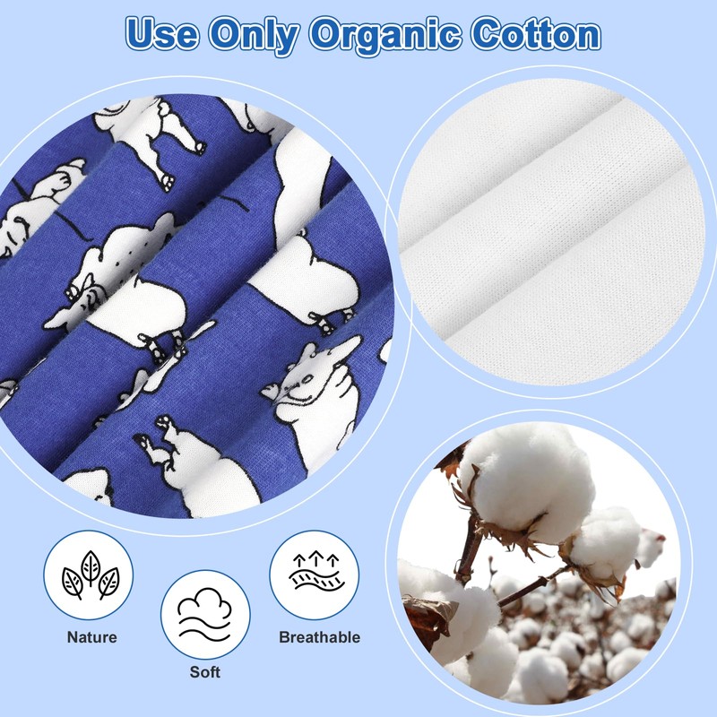 MooMoo Baby Cotton Bedwetting Pants Set of 2 | Leakproof,