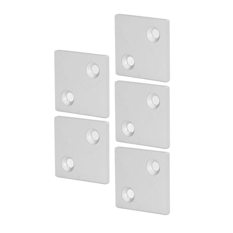 5Pcs Aluminum Profiles End Cover 8080 Double Slot Ends Caps