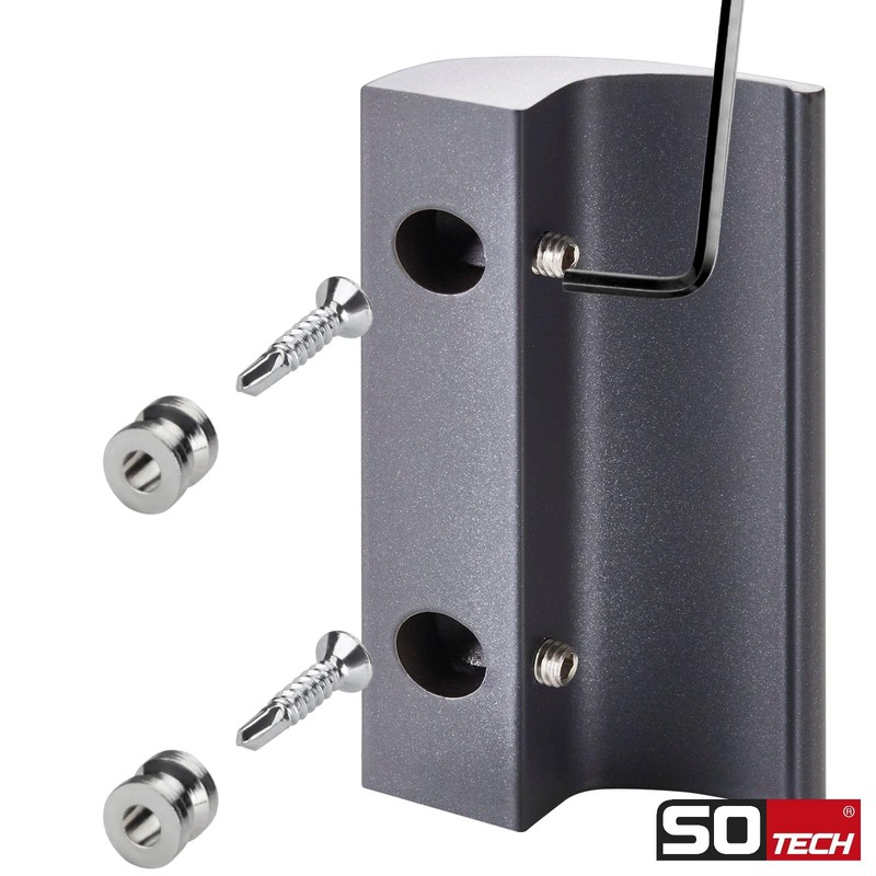 SOTECH Balcony Door Handle Seja II Aluminium Anthracite 85 x