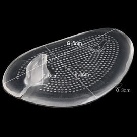 4 Pieces/2 Pairs Thong Sandal Cushions Pad Flip Flop Anti-Wear Toe Protectors Pads Gel Toe Posts Cushion Use for Sandal Flip Flop Gel Inserts Guards