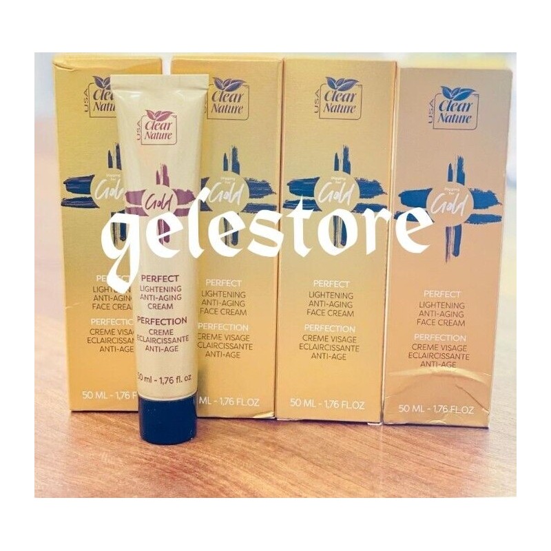 Clear Nature Gold perfect Moisturizing face cream. 100% satisfaction. 50mlx1