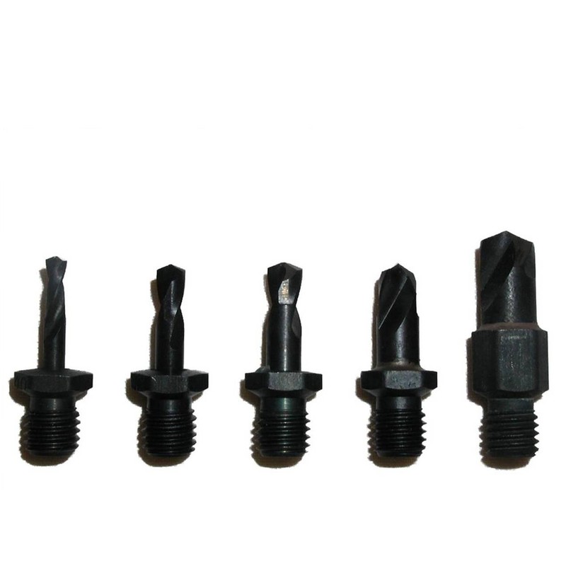 Drill Bits Short Length Threaded Shank, Stub Series Drill Bit