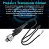 sourcing map Pressure Transducer Sender Sensor with Connector, G1/4" 80