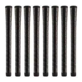 Winn Excel Wrap Standard Size Soft Wrap Golf Grip, Black - 5715W - Set of 8