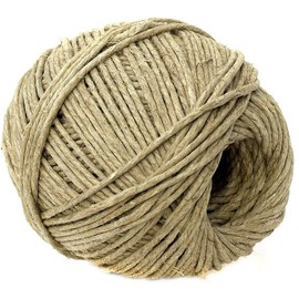 Black Barn Upholstery Supplies Laid Cord - Flax Spring Twine - 500g