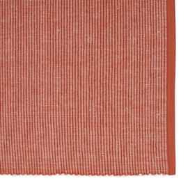 DII Two-Toned Collection Tabletop, Placemat Set, Vintage Red, 6 Piece