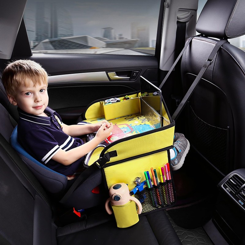 Kwak's Kids Lap Desk,Travel Tray for Kids Suitable for Cars,