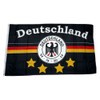 Flag Germany Football 4 Stars Fan 90 x 150 cm