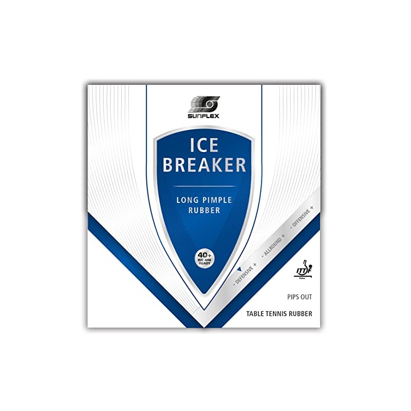 Sunflex Ice Breaker Table Tennis Rubber Professional Long Nubs ITTF