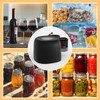 KITOOL Electric Mason Jar Vacuum Sealer Kit, 4 in 1
