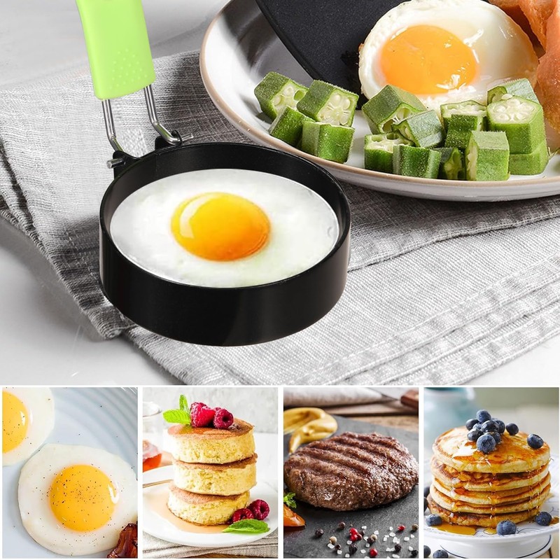 Arcjunys Delstahl Fried Egg Mould Pancake Mould Fried Egg Mould