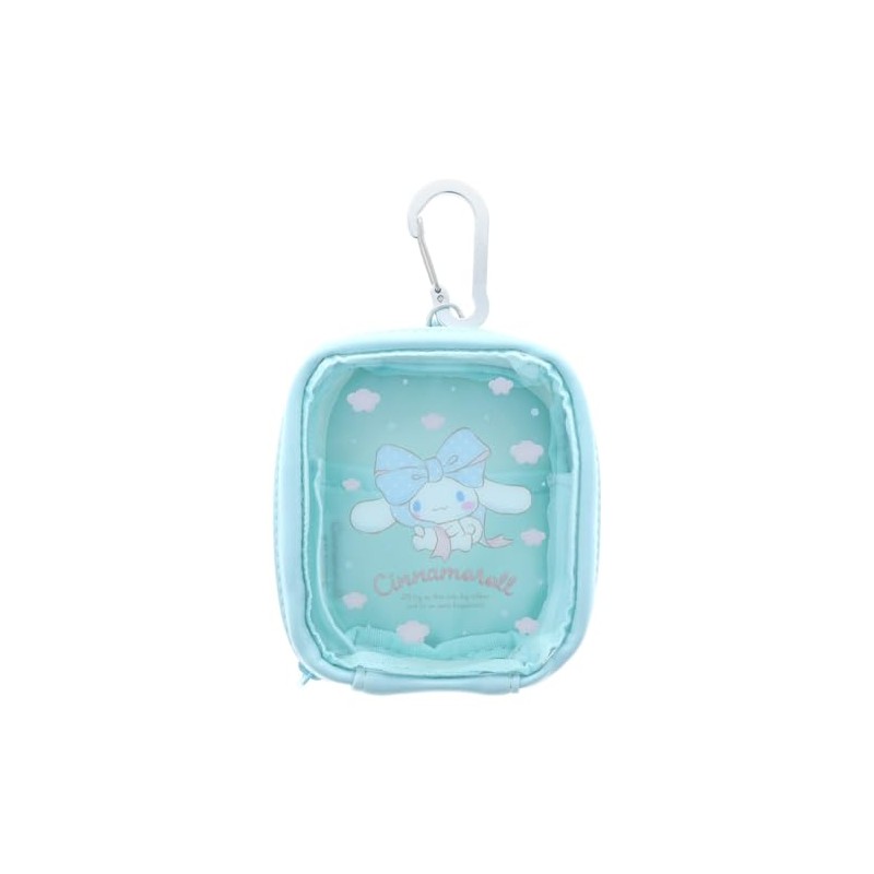 Sunstar Stationery Sanrio Pouch with Carabiner Cinnamoroll S2322757