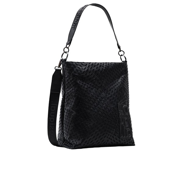 Desigual shoulder bag 30cm, black