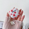 MINSCOSE Compatible with AirPods 4 Clear Case,Cute Cartoon Flower Pattern
