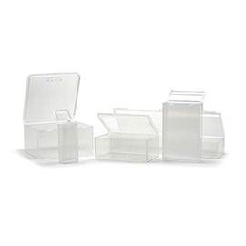 Hinged Rectangular Plastic Boxes, 73.93mL
