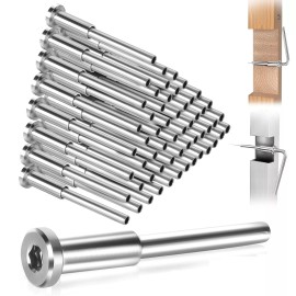 Kuahome T316 3/16" Stainless Steel Swage Threaded Tensioner End Fittings Cable Railing - 100 Pcs