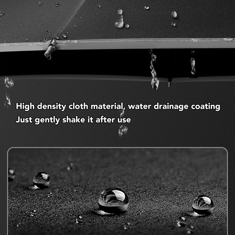Automatic Umbrella Reflective Safety Strip Ring Buckle Umbrella Windproof Portable