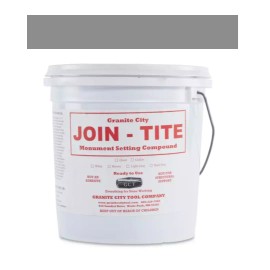Granite City Tool Monument Setting Compound - 1 Gallon - Dark Gray