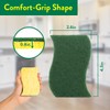 Pine-Sol Heavy Duty Scrub Sponges for Cleaning | Dual-Sided Dishwashing
