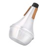 Trumpet Mute Aluminum Alloy Trumpet Mute with Cork Strips Practice