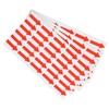 PATIKIL Small Arrow Sticker Label 1.2 x 0.5, 120 Pack