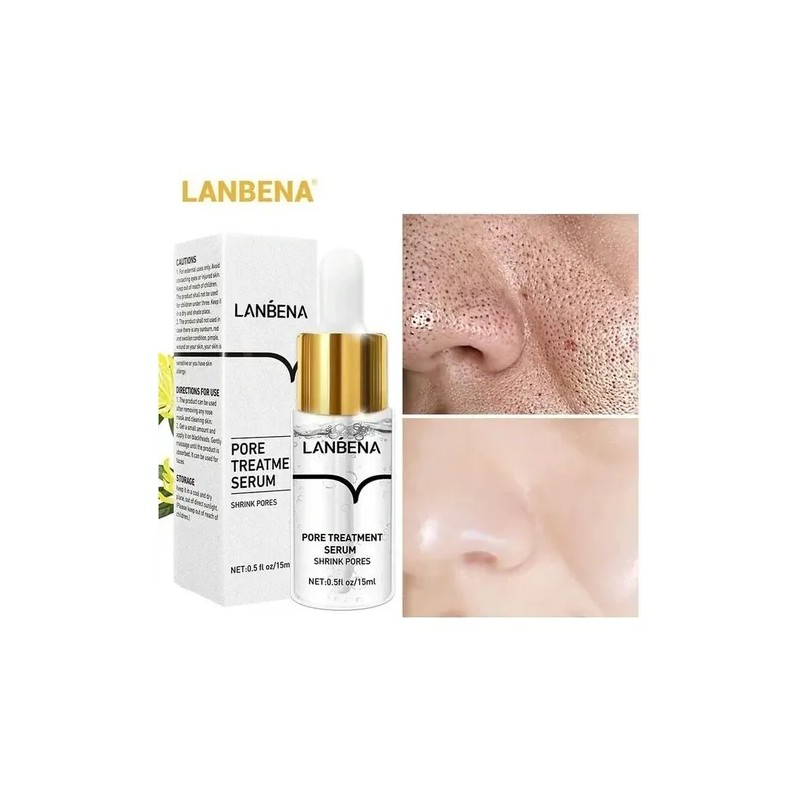 Lanbena Sérum Tratamiento Anti Poros Puntos Negros Y Acné