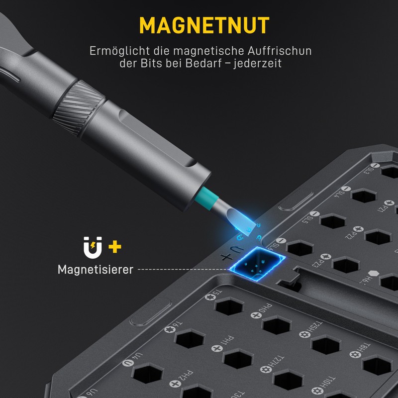 42 in 1 Screwdriver Set with Magnet, DIY Ratchet Screwdriver