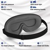 100% Blackout Sleep Masks for Women & Men, Eye Mask
