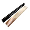 Empire USA Set of 6 Pool Cues 57" Real 4-Prong
