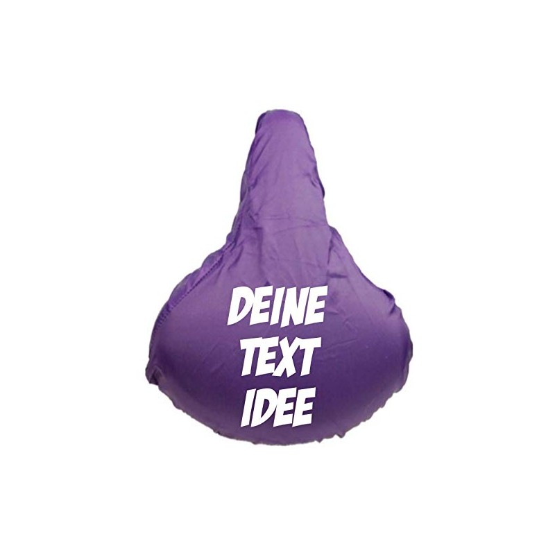 ShirtInStyle Premium Protective Cover Saddle Protector with Your Desired Text,