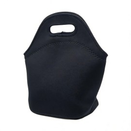 Waterproof Lunch Box Bag Cooler Bag Sac Insulated Bag for Food Isotherme Dinner Cool Bag Sac a Lunch Isotherme Pour Femme Floralcolor: Black