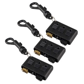 Futheda 3pcs Golf Club Cleaning Tool 3-in-1 Golf Restorer Sharpener Brush Retractable Accessory with Clip