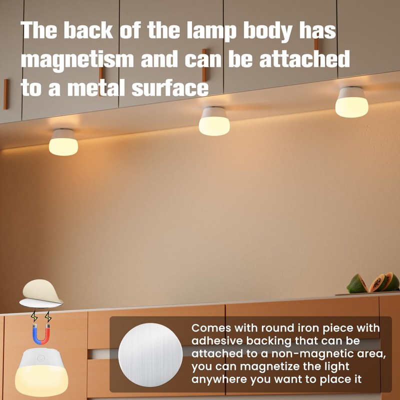 SCOPOW SCOPOW Magnetic and USB Charging 2IN1 Rechargeable Light Bulb