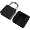 Fingerprint Lock, Eseesmart Fingerprint Padlock with Key Bluetooth APP, Waterproof