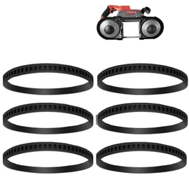 45-69-0010 Fits Milwaukee Pulley Tires Replacement Portaband Saw Belts 6225 6230 6232-6 AO2807 6238N 6238-20 2729-20 (6 Pack)